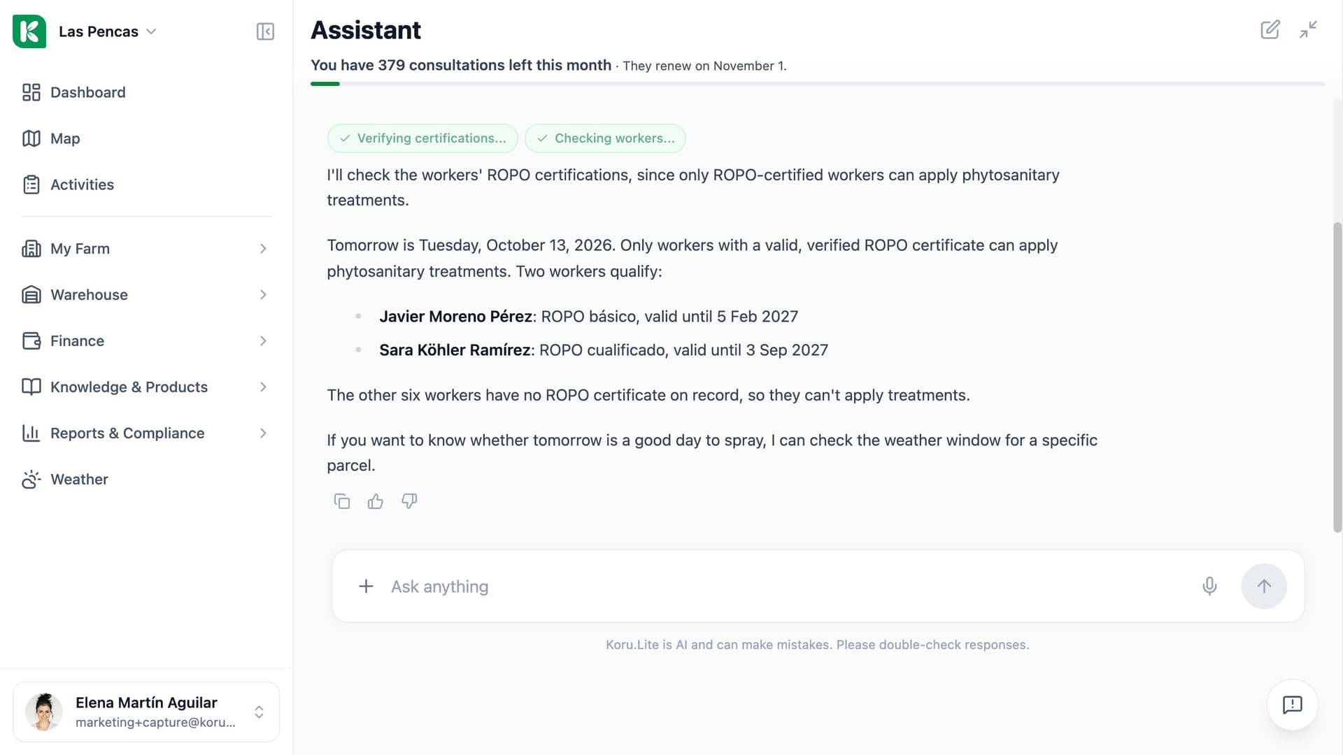 Your Personal Agronomist — Available 24/7