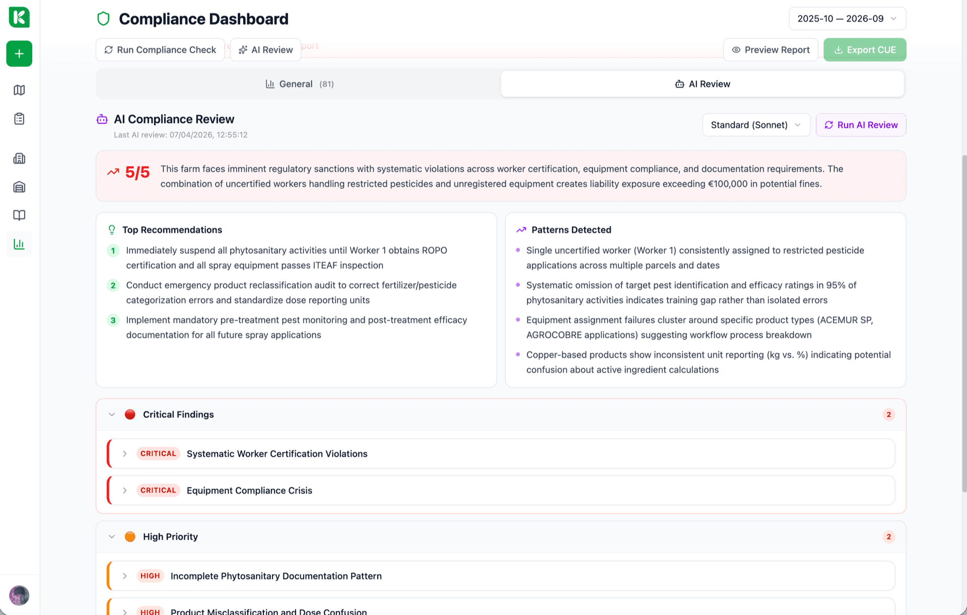 Infrastructure diagram showing EU data centres with green 'EU only' badges, encryption keys, and backup paths that stay within the EU border.